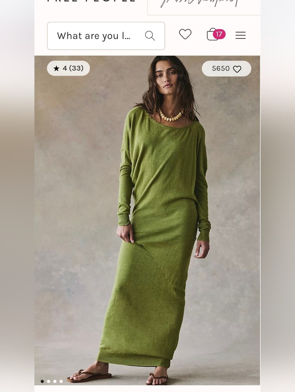 New Free People Dress - Size XS